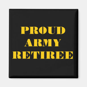 Magnet Fière retraite de l'armée