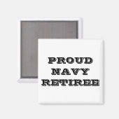 Magnet Fière Retraite Marine (Recto/Verso)