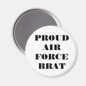 Magnet Fiers Brat de la Force aérienne (Recto/Verso)