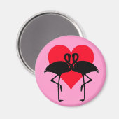 Magnet FlamingoLove1 (Recto/Verso)