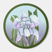 Magnet fleur Smeraldo (Devant)