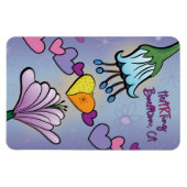 Magnet - Fleurs HeARTing - Buellton.Art (Horizontal)