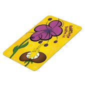 Magnet - Fleurs Snackin' - Buellton.Art (Côté Gauche)