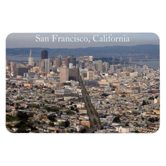 Magnet Flexi Premium de San Francisco Californie (Horizontal)