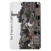Magnet Flexi Premium Seagull de San Francisco (Vertical)