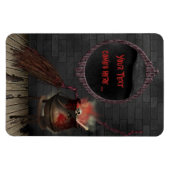 Magnet Flexi Premium Sorcière de cuisine (Horizontal)