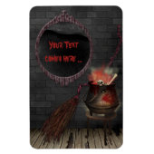 Magnet Flexi Premium Sorcière de cuisine (Vertical)