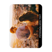 Magnet Flexibel uw foto en tekst Magneet (Verticaal)