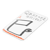 MAGNET FLEXIBLE 巳　イラスト　漢字 (Côté Gauche)