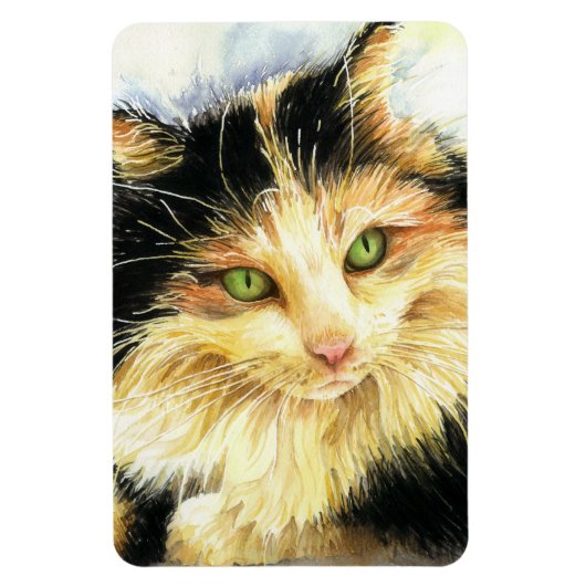 Magnet Flexible 0010 Calico Cat (Vertical)