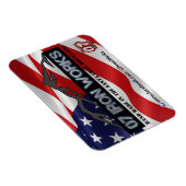 Magnet Flexible 07 Iron Works "Old Glory" Gregg Racing (Côté Droit)