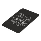 Magnet Flexible 100e anniversaire Coeurs de la calèche (Côté Gauche)