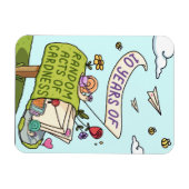 Magnet Flexible 10 ans d'actes aléatoires de carnage (Horizontal)