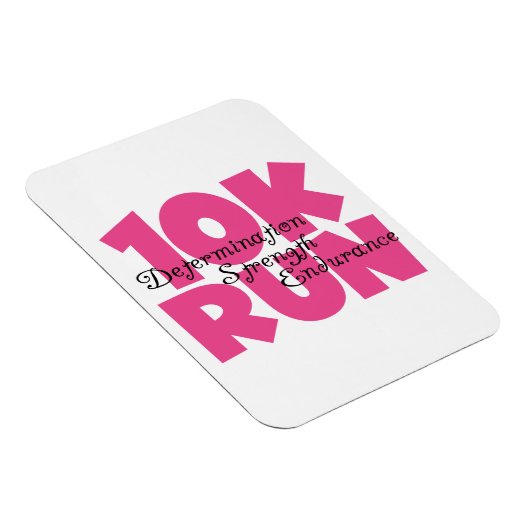 Magnet Flexible 10K Run Sport Rose (Côté Droit)