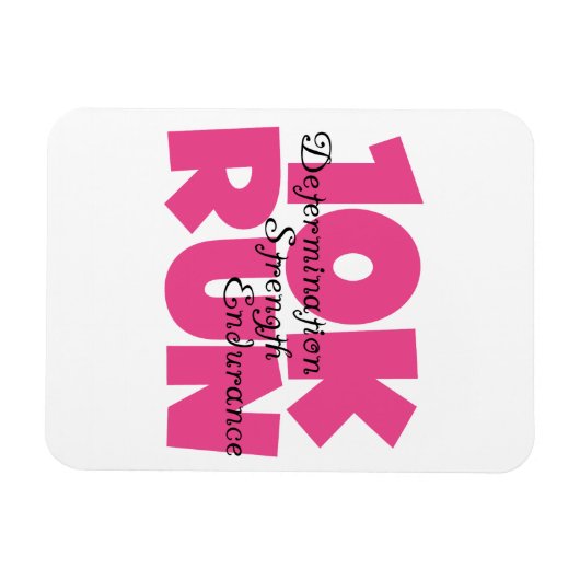 Magnet Flexible 10K Run Sport Rose (Horizontal)