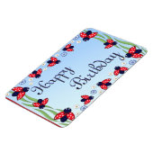 Magnet Flexible 12 coccinelles (Côté Gauche)