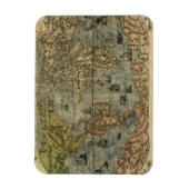 Magnet Flexible 1565 Ferando Berteli (Fernando Bertelli) Carte du (Vertical)