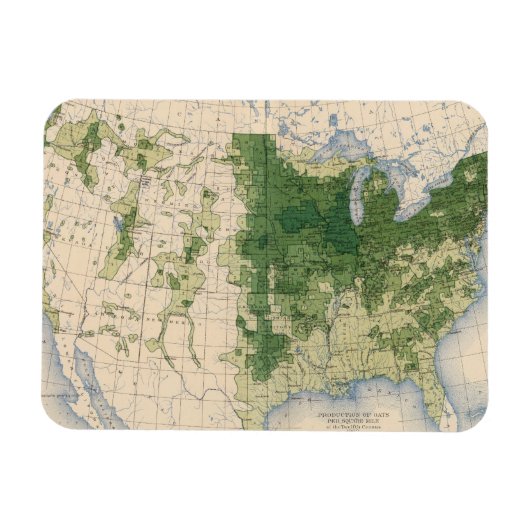 Magnet Flexible 158 avoine/mille² (Horizontal)