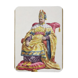Magnet Flexible 1662-1722) empereurs Manchu de Kang Tsi (de la