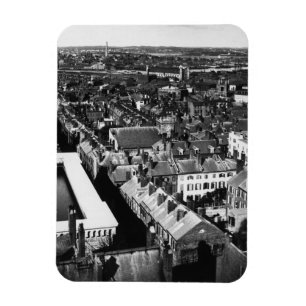 Magnet Flexible 1859 : La ville de Boston, le Massachusetts