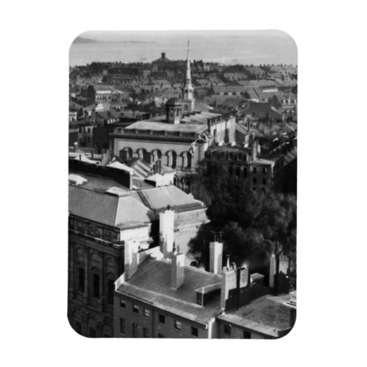 Magnet Flexible 1859 : Vue de Boston vers le sud (Vertical)