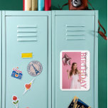 Magnet Flexible 18th Birthday Photo college Party<br><div class="desc">18th Birthday Photo Keepsake Magnet Celebrate an 18th birthday with this personalised photo keepsake magnet, featuring a modern rectangular photo frame with “BIRTHDAY” cut out along the side. Upload your favourite photo and customise the text [Name]’s 18th to create a meaningful and memorable keepsake for family members. Perfect for parents,...</div>