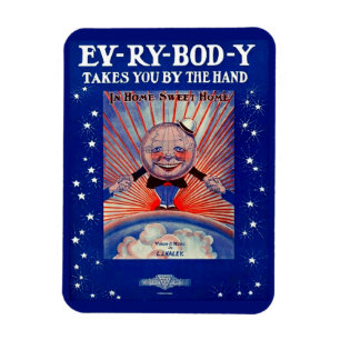 Magnet Flexible 1919 Ev-Ry-Bod-Y vous prend par la feuille de musi