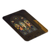 Magnet Flexible 1923 Affiche D'Une Église Avec Fenêtre En Verre Ti (Côté Droit)