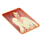 Magnet Flexible 1928 Ziegfeld Couverture du programme Théâtre Mari (Côté Droit)