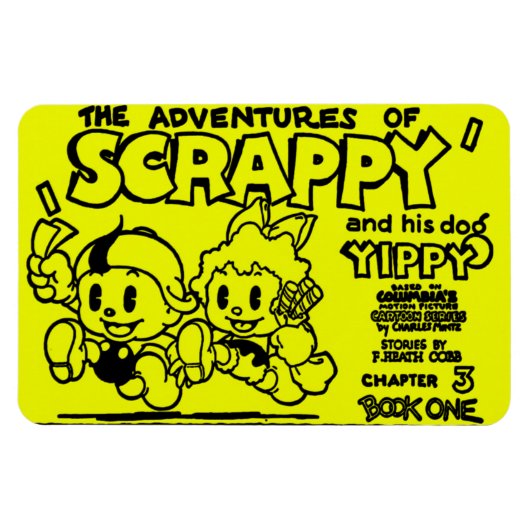 Magnet Flexible 1930 Les aventures du SCRAPPY (Horizontal)