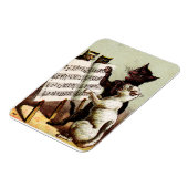 Magnet Flexible 19e C. Chats chanteurs (Côté Gauche)