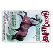 Magnet Flexible 19e C. Couvertures Chase Horse (Horizontal)