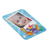 Magnet Flexible 1er anniversaire Dinosaur Party (Côté Droit)