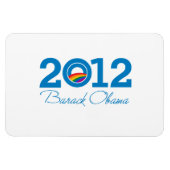 Magnet Flexible 2012 - Barack Obama Pride (Horizontal)
