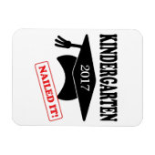 Magnet Flexible 2017 La maternelle L'A Cloué (Horizontal)