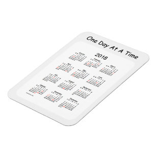 Magnet Flexible 2018 un jours fument à la fois le calendrier par