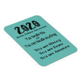 Magnet Flexible 2020 croyez en vous (Côté Droit)