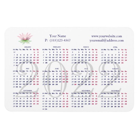 Magnet Flexible 2022 pour aimant commercial (Horizontal)