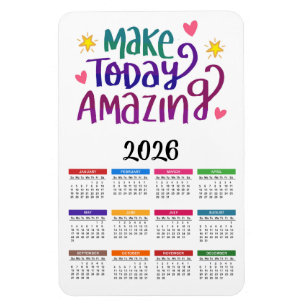 Magnet Flexible 2023 Rendre aujourd'hui Extraordinaire   Calendrie