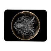 Magnet Flexible 2024, Année Dragon Aimant Photo Flexible (Horizontal)