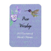 Magnet Flexible 2025 JW convention customize (Vertical)
