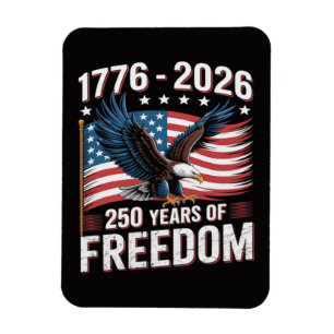 Magnet Flexible 250 Ans 1776 2026 250e 4 juillet