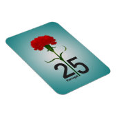Magnet Flexible 25 avril, Révolution de la Carnation, Portugal (Côté Droit)