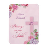 Magnet Flexible 25e anniversaire de la vie religieuse Nonne cathol (Vertical)