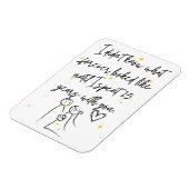 Magnet Flexible 25e anniversaire de mariage (Côté Gauche)