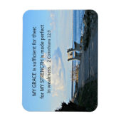 Magnet Flexible 2 Corinthians 12:9 My Grace is sufficient ... (Vertical)