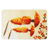 Magnet Flexible 2 moines bouddhistes laotiens (Horizontal)