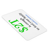 Magnet Flexible $2 T suffisent (Côté Droit)