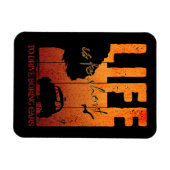 Magnet Flexible 2CV Oldtimer Life est trop court pour conduire des (Horizontal)