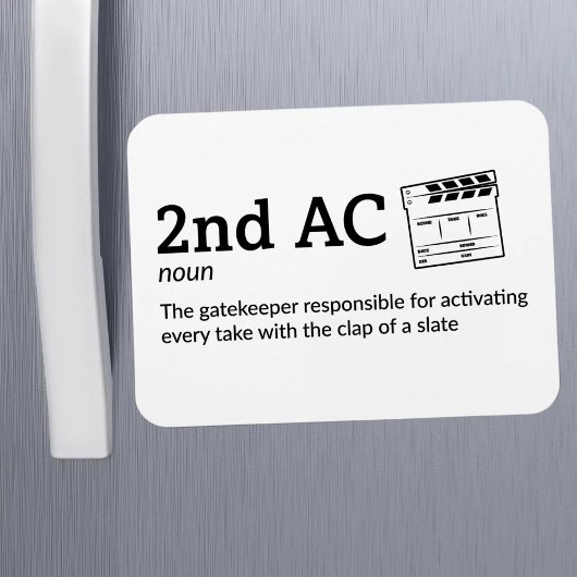 Magnet Flexible 2e définition CA - Caméra de 3 po x 4 po